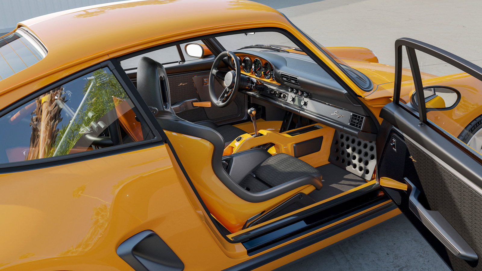 Porsche 911 Carrera Coupe Reimagined by Singer - interior